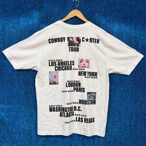 Beyonce Cowboy Carter Rodeo Chitlin Circuit Tour T-Shirt Size Large